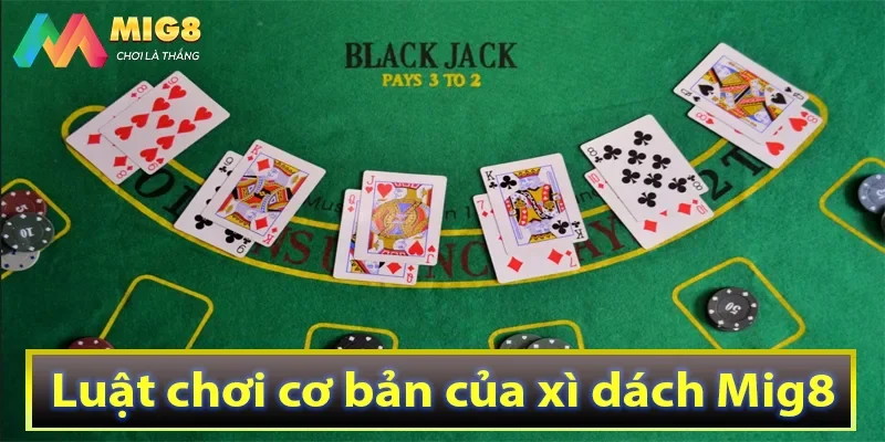 Luật chơi cơ bản của xì dách Mig8